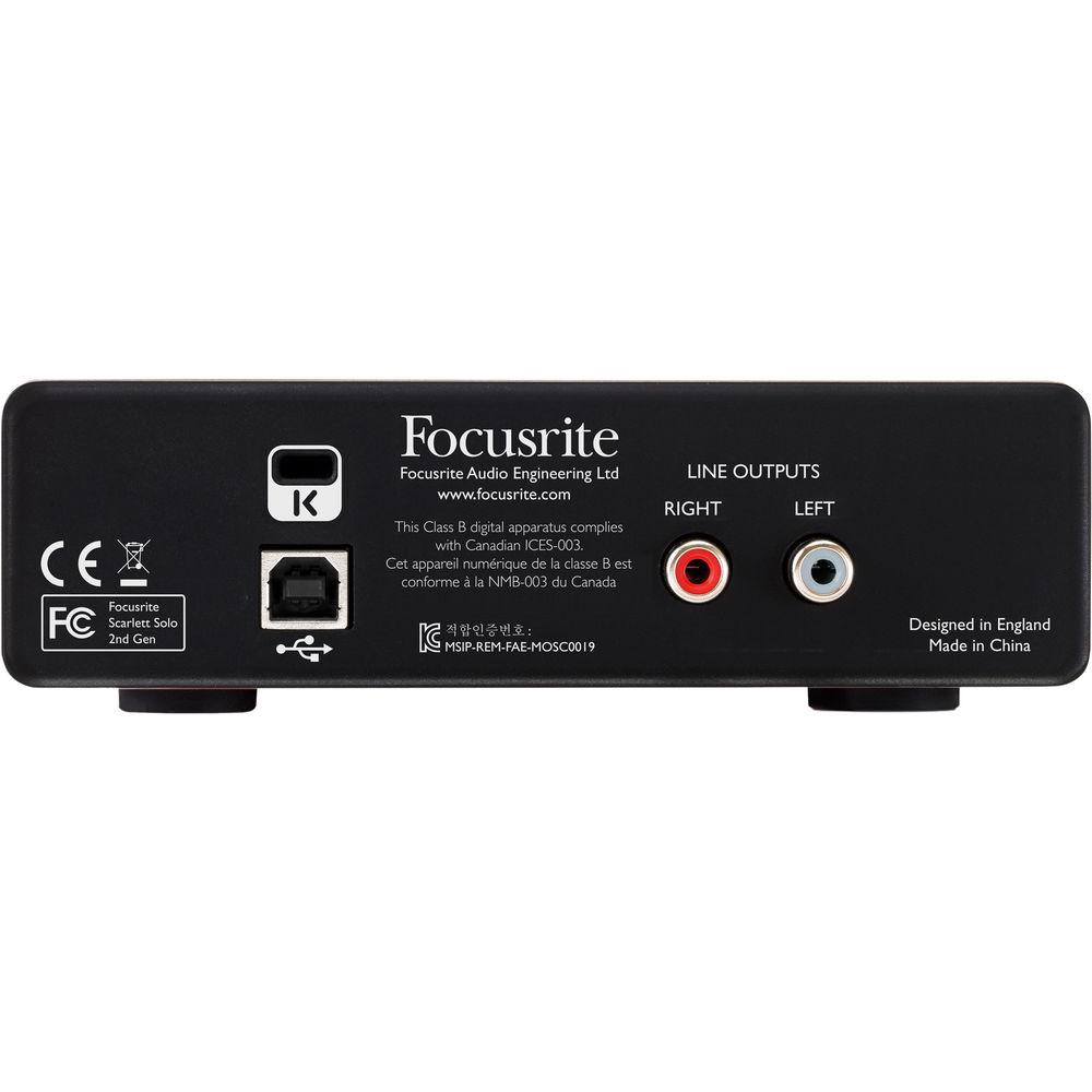 Focusrite Scarlett Solo USB Audio Interface