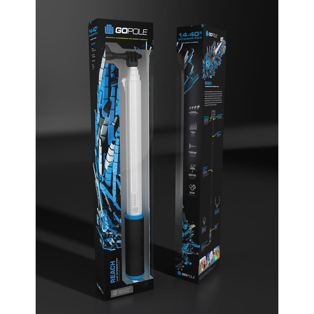 GoPole Reach 14-40" Extension Pole for GoPro HERO Cameras