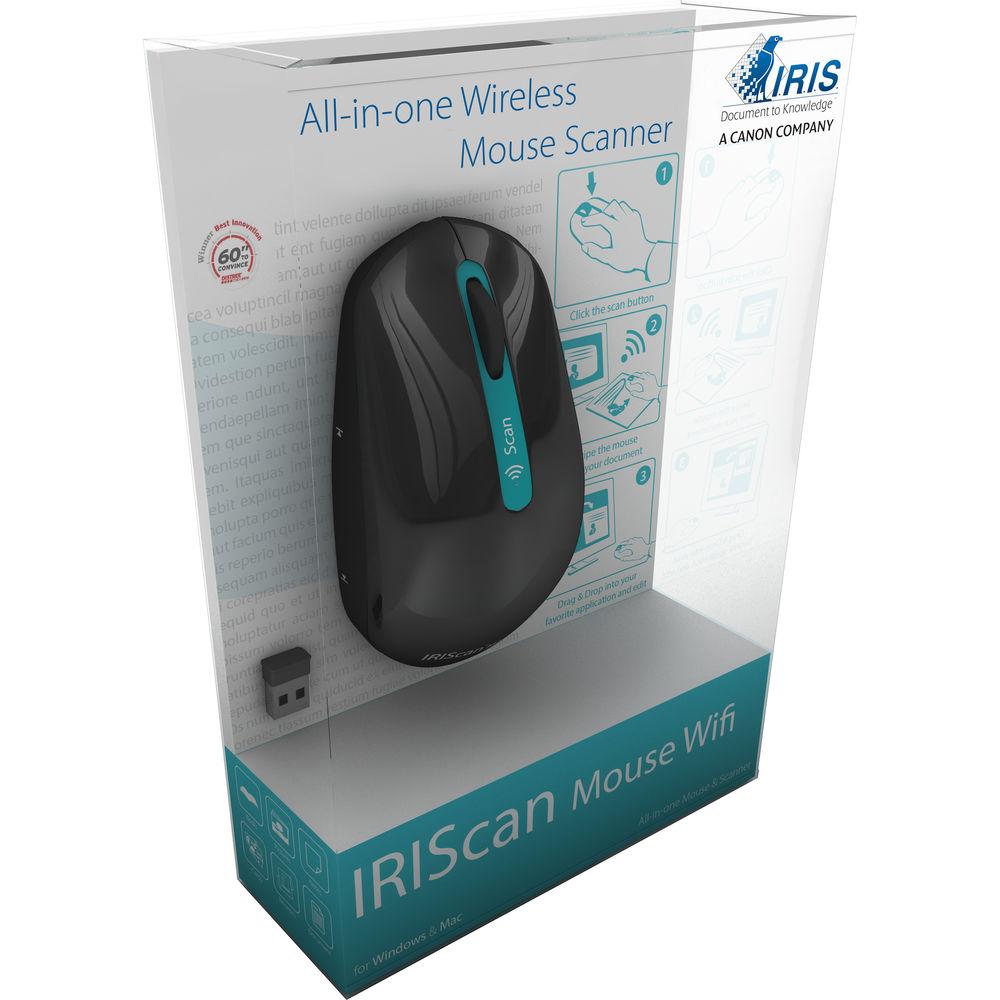IRIS IRIScan Mouse Wi-Fi All-in-One Wireless Scanner