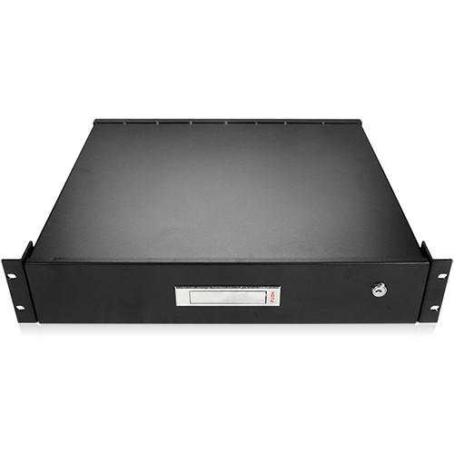 iStarUSA Claytek WA-DWR2UB 2 RU Sliding Drawer with Key Lock
