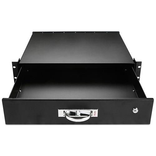 iStarUSA Claytek WA-DWR2UB 2 RU Sliding Drawer with Key Lock