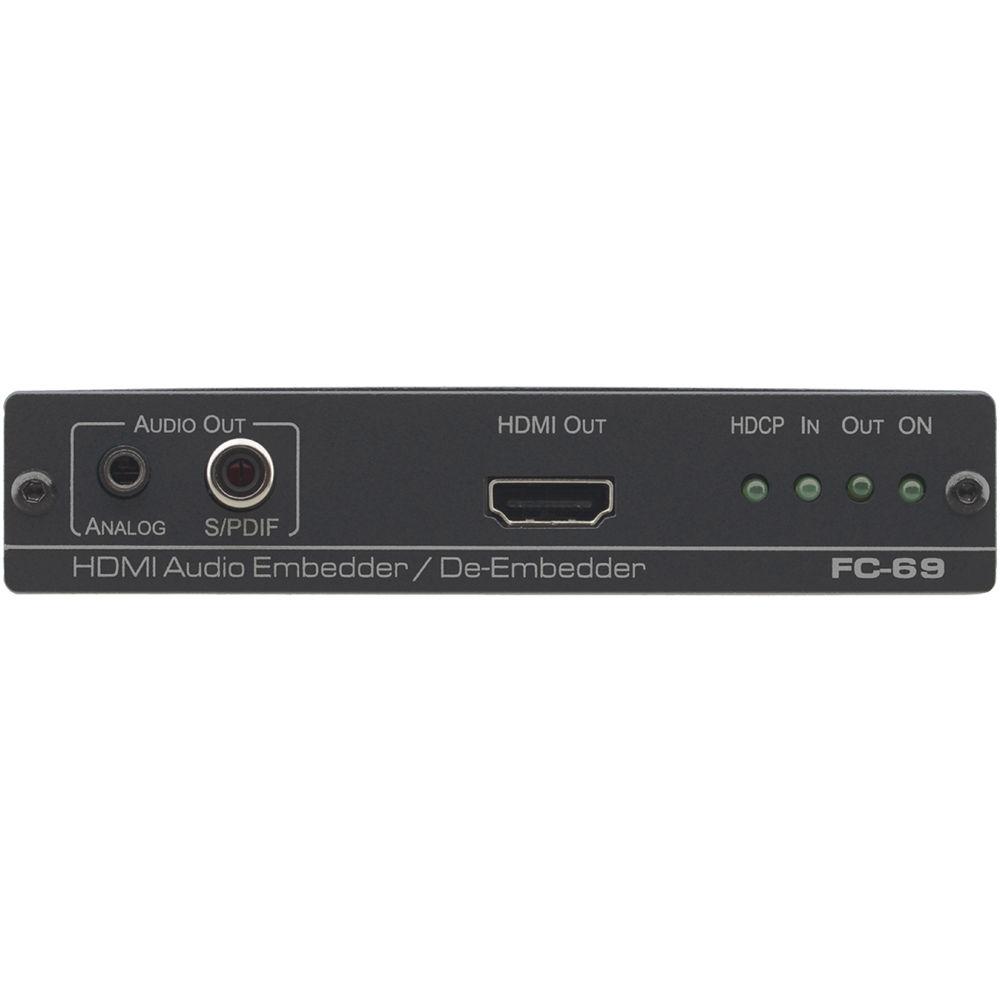 Kramer UHD 4K HDMI Audio Embedder De-Embedder