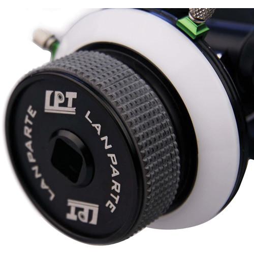 LanParte Follow Focus V2 with Hard Stops for 19mm Rods