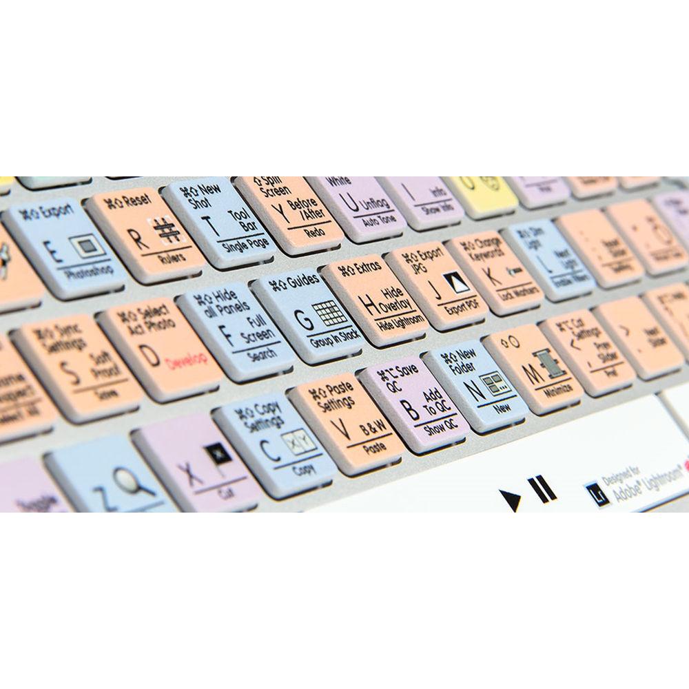 LogicKeyboard Adobe Lightroom CC 6 American English Advance Line Apple Keyboard