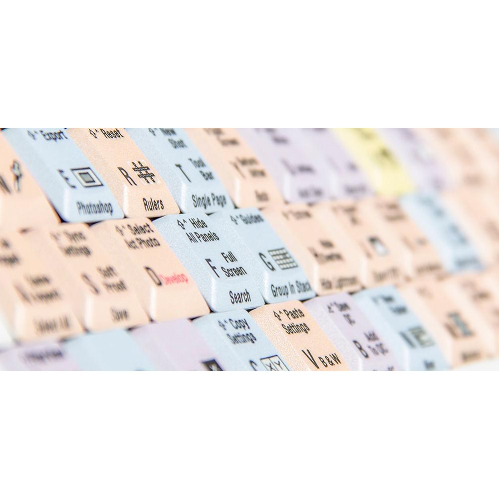 LogicKeyboard Adobe Lightroom CC 6 American English Wired Slim Line PC Keyboard