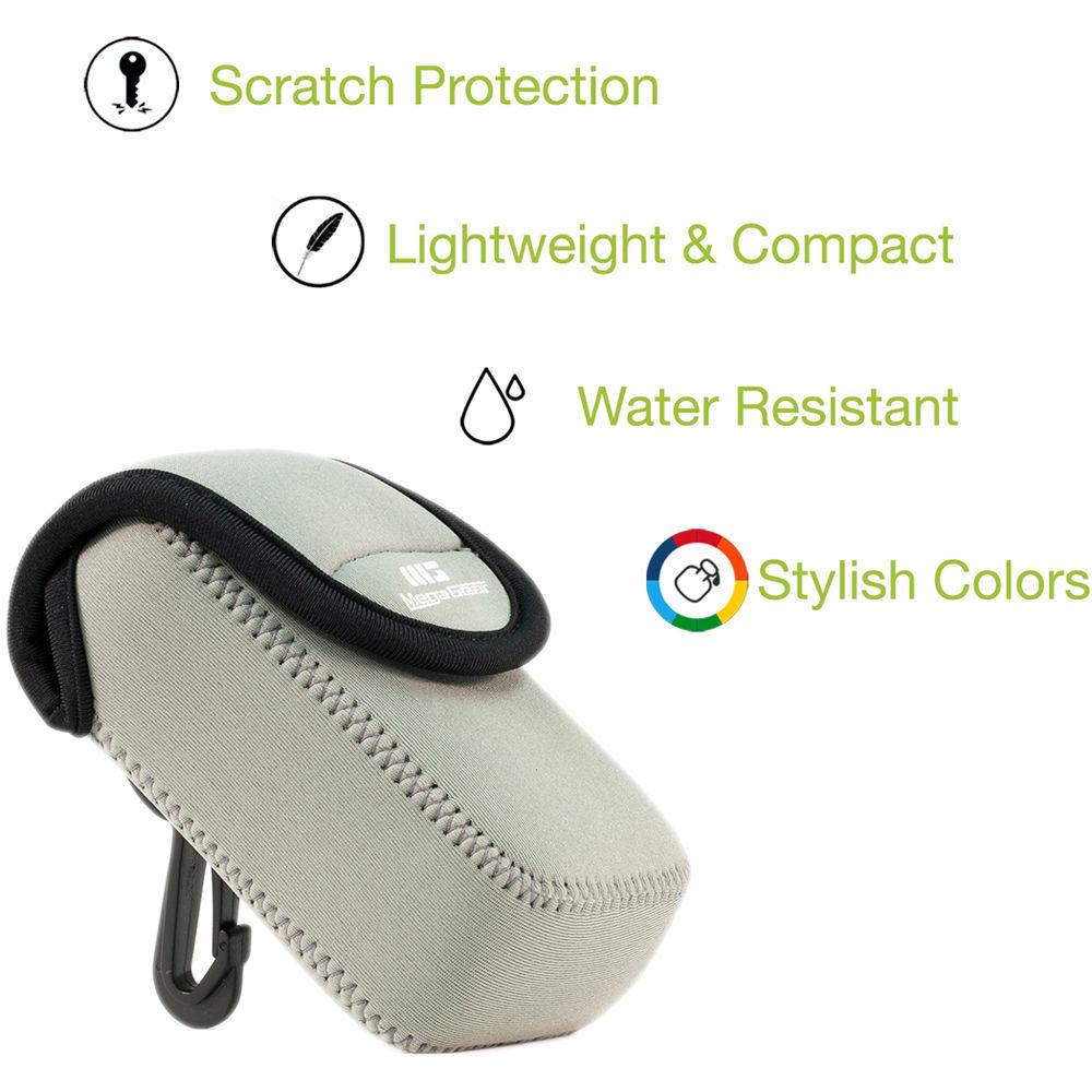 MegaGear Ultra-Light Neoprene Camera Case for Canon PowerShot ELPH 190 IS, ELPH 170 IS, and ELPH 160