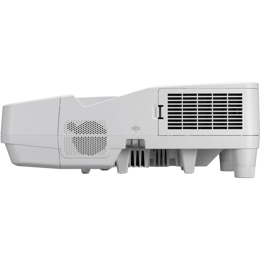 NEC NP-UM351W-WK 3500 Lumen WXGA Ultra-Short Throw LCD Projector with Wall-Mount