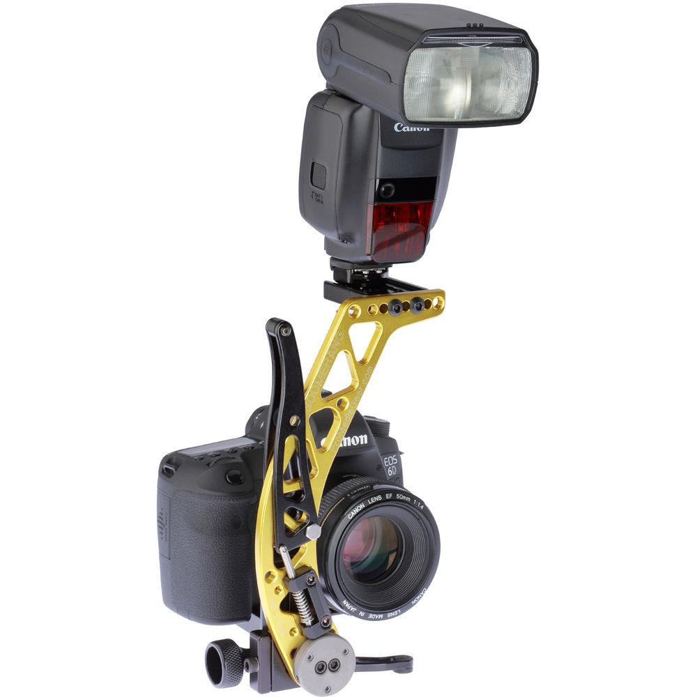 ProMediaGear BBX Boomerang Flash Bracket with Universal QR Plate