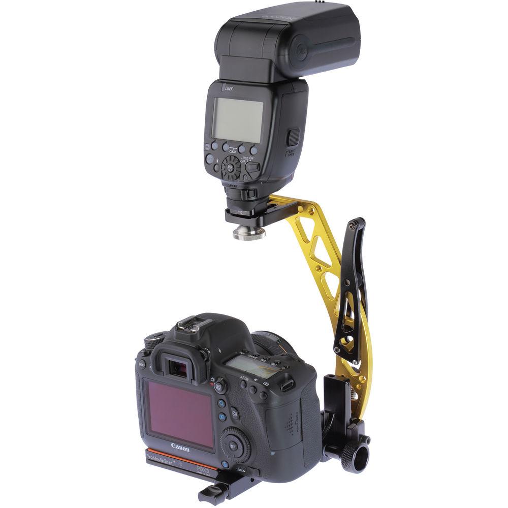 ProMediaGear BBX Boomerang Flash Bracket with Universal QR Plate