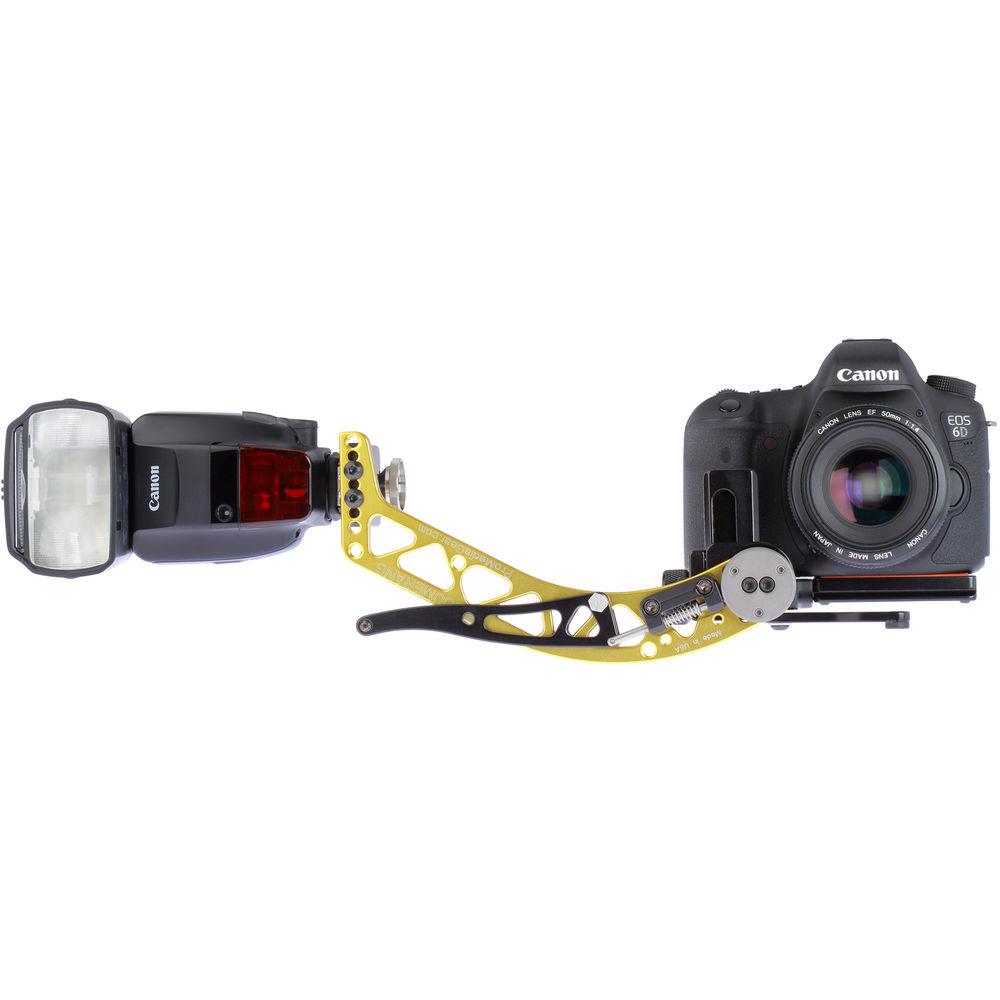 ProMediaGear BBX Boomerang Flash Bracket with Universal QR Plate
