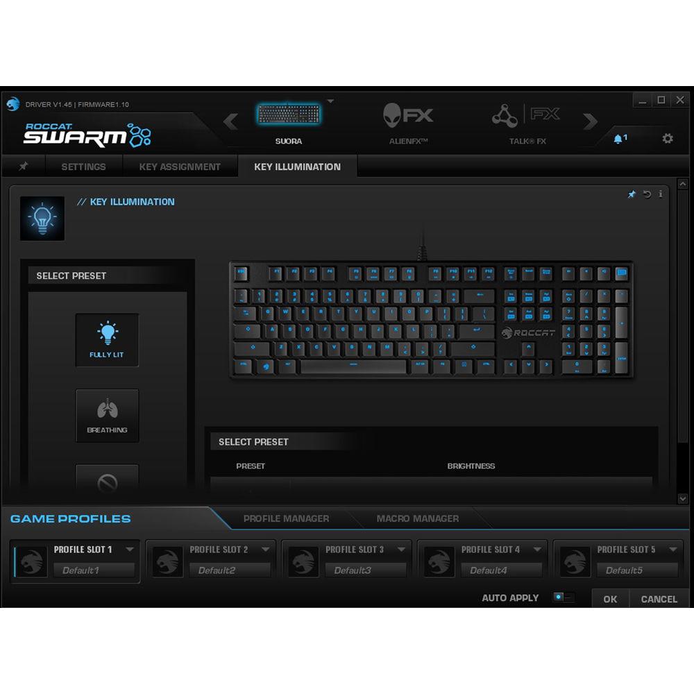 ROCCAT Suora Frameless Mechanical Gaming Keyboard