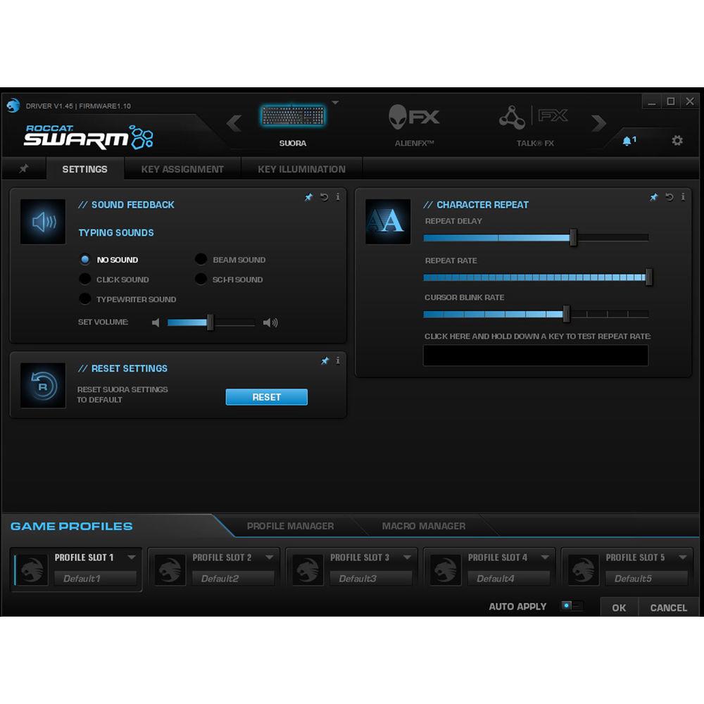 ROCCAT Suora Frameless Mechanical Gaming Keyboard