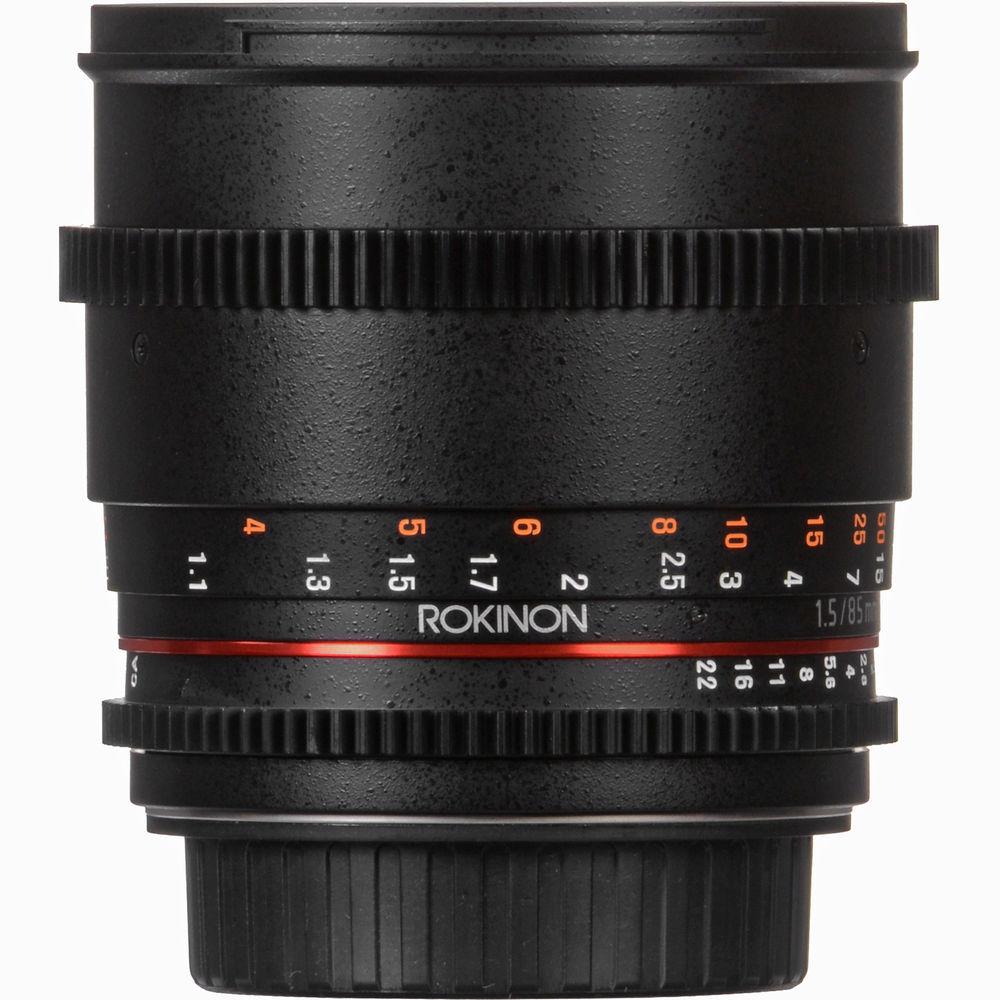 Rokinon 85mm T1.5 Cine DS Lens for Canon EF Mount