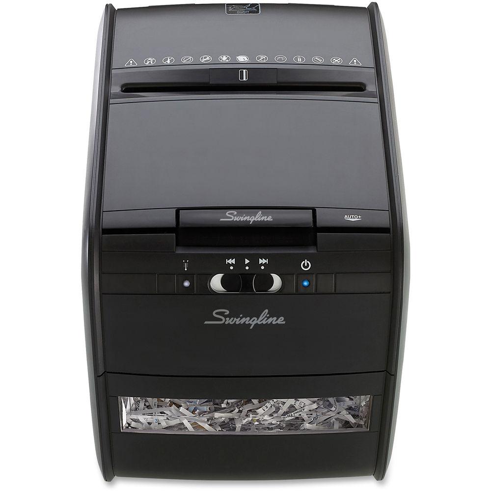 Swingline Stack-and-Shred 60X Cross-Cut Auto-Feed Shredder