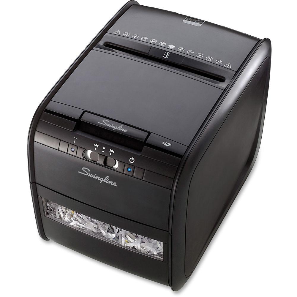 Swingline Stack-and-Shred 60X Cross-Cut Auto-Feed Shredder