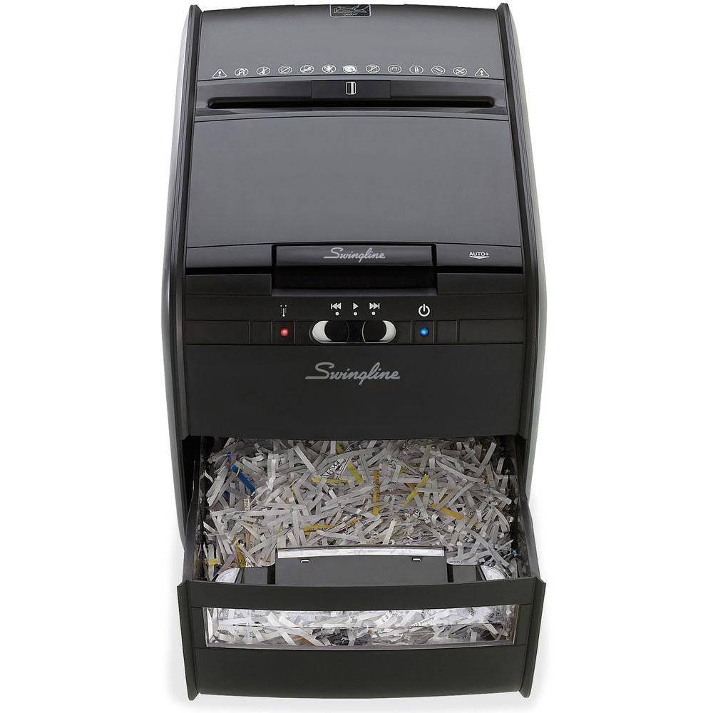 Swingline Stack-and-Shred 60X Cross-Cut Auto-Feed Shredder