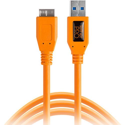 Tether Tools Pro Tethering Kit with USB 2.0 Type-A Male to Mini-USB 5-Pin Male Cable