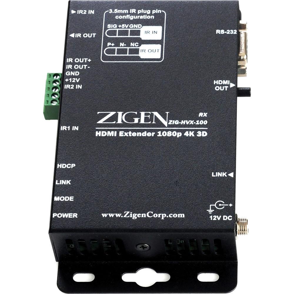 Zigen ZIG-HVX-100R HDbaseT HDMI Extender Unit