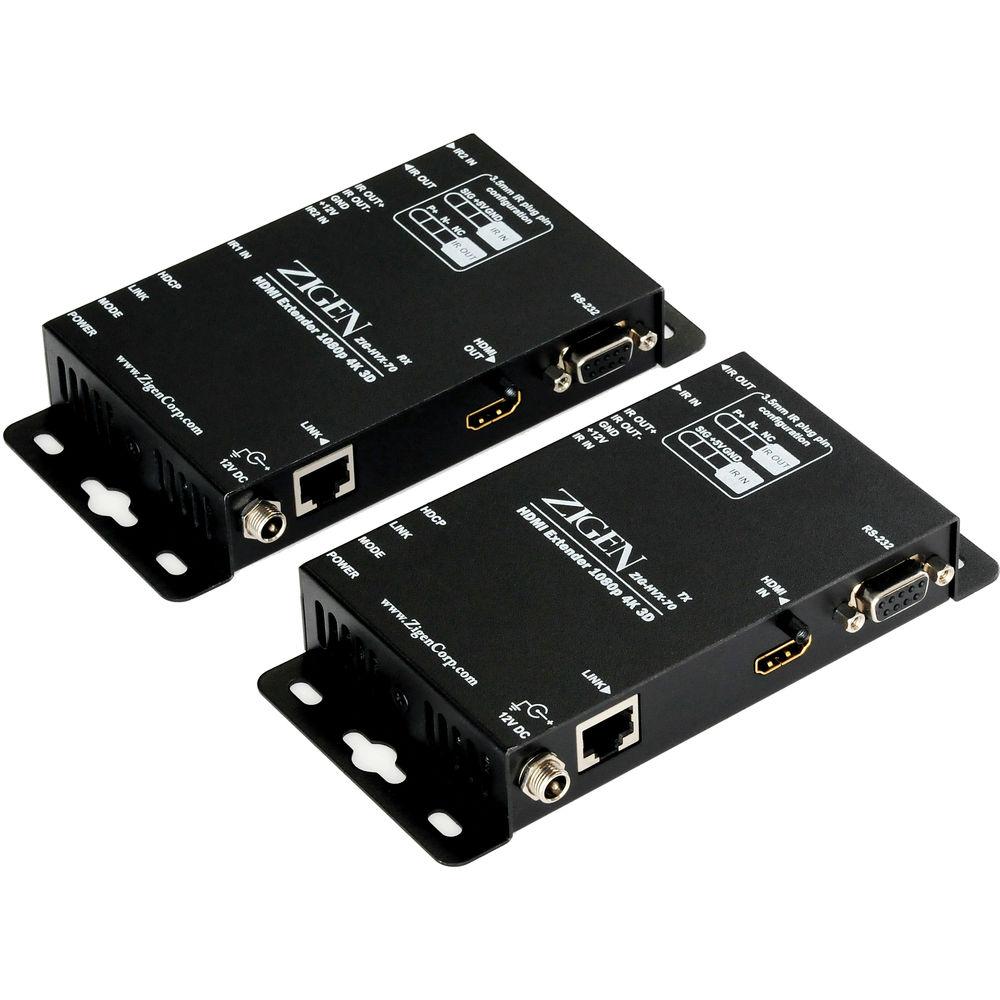 Zigen ZIG-HVX-70 HDbaseT HDMI Extender Kit