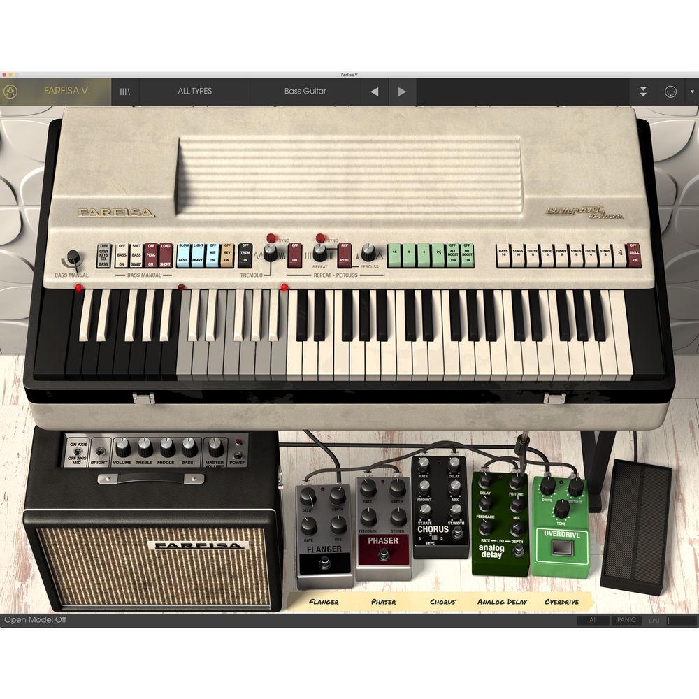Arturia Farfisa V - Virtual Instrument