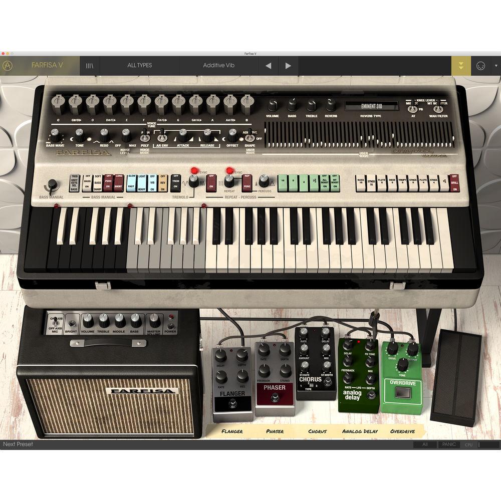 Arturia Farfisa V - Virtual Instrument