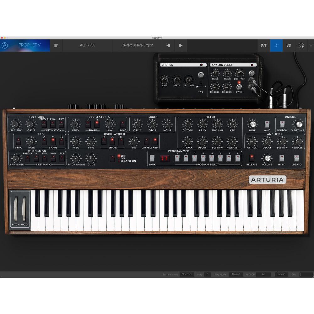 Arturia Prophet V - Virtual Synthesizer