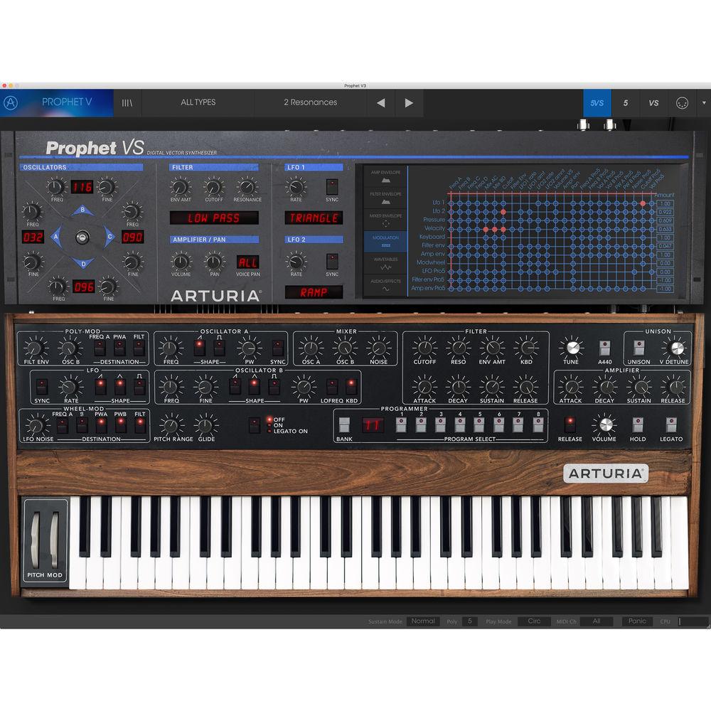 Arturia Prophet V - Virtual Synthesizer