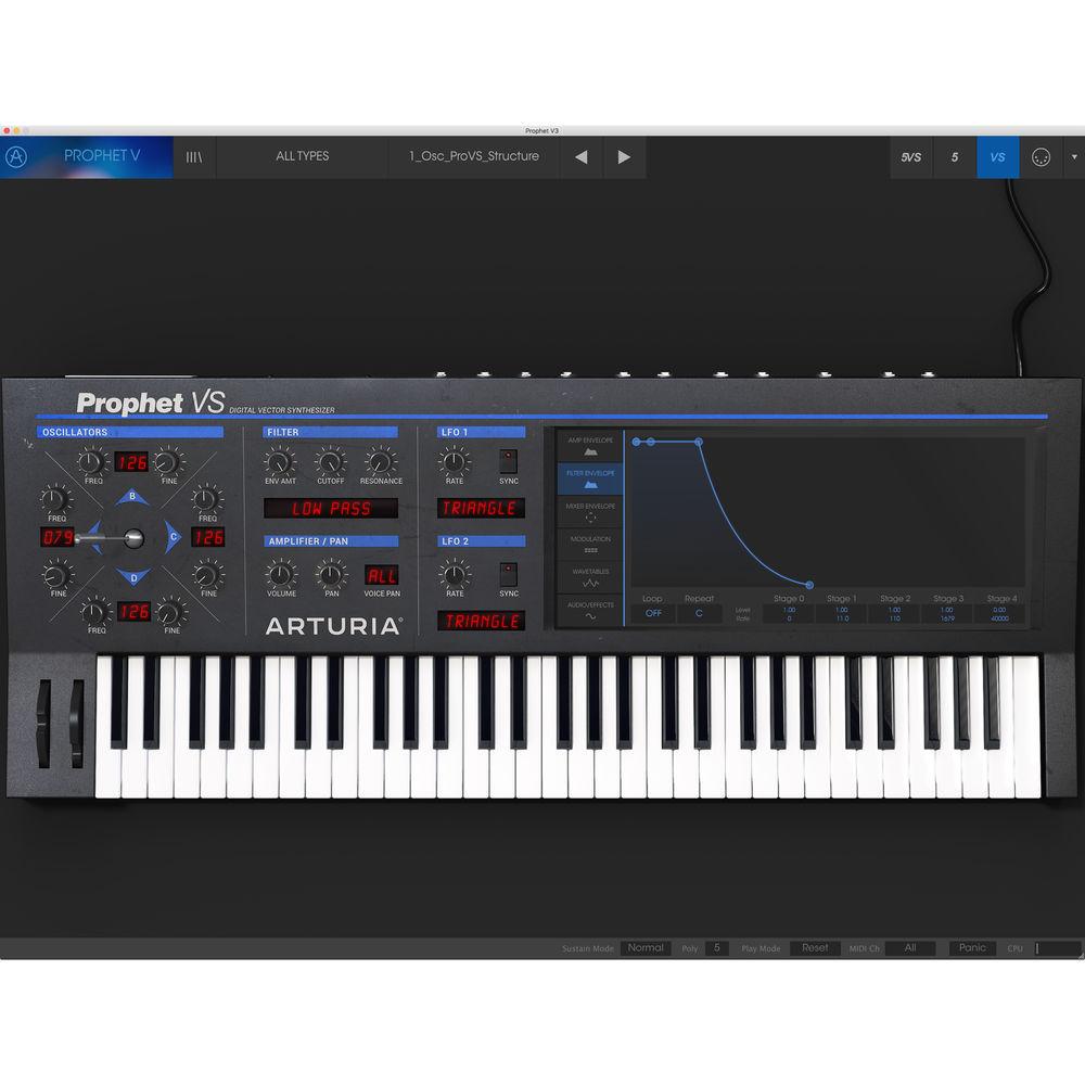 Arturia Prophet V - Virtual Synthesizer