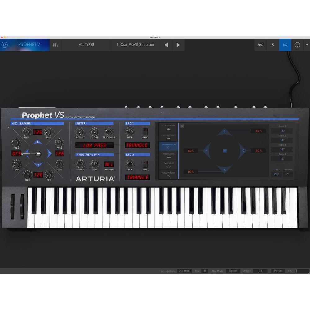 Arturia Prophet V - Virtual Synthesizer