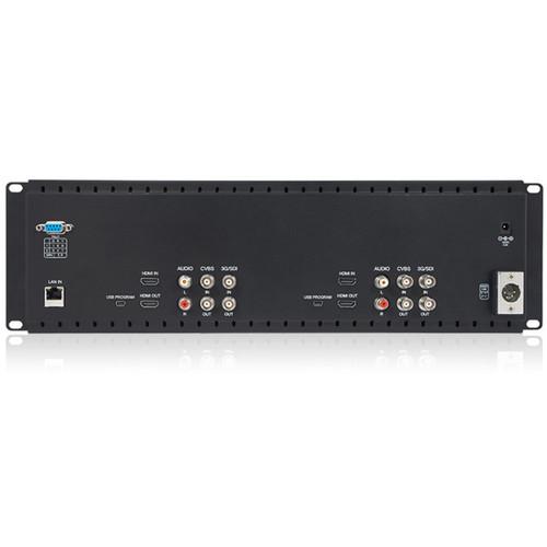Avinair Spectre Dual Rack Monitor with HDMI, 3G HD SD-SDI, Video & Audio Inputs