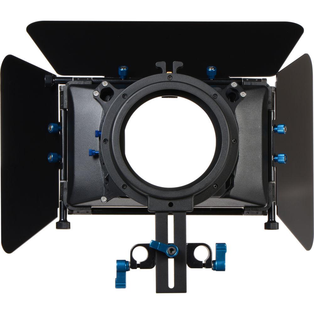 CAME-TV L-M3 DSLR Matte Box with Top and Side Flags for LWS 15mm Rods