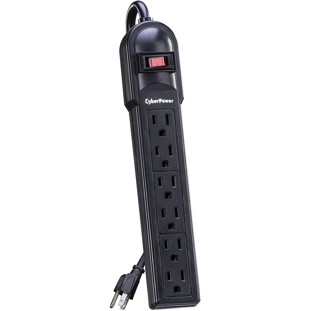 CyberPower CSB6012 6-Outlet Essential Series Surge Protector