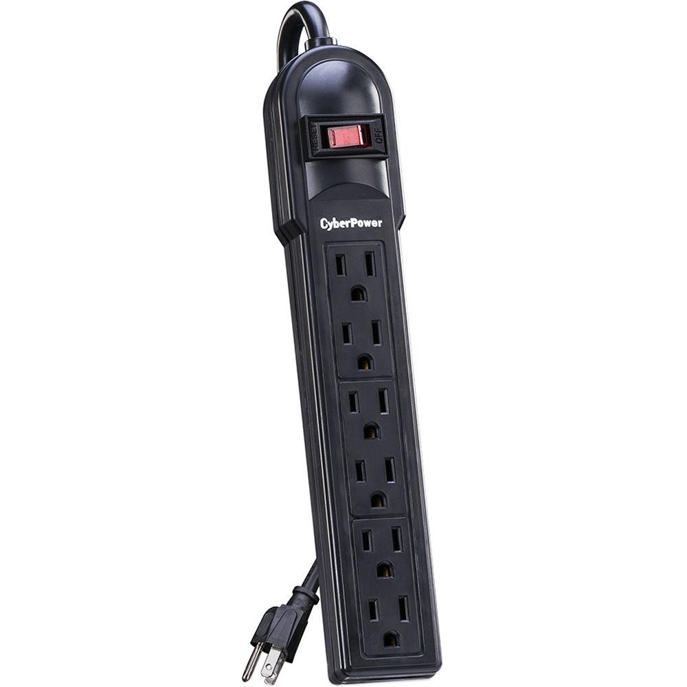 CyberPower CSB604 6-Outlet Essential Series Surge Protector