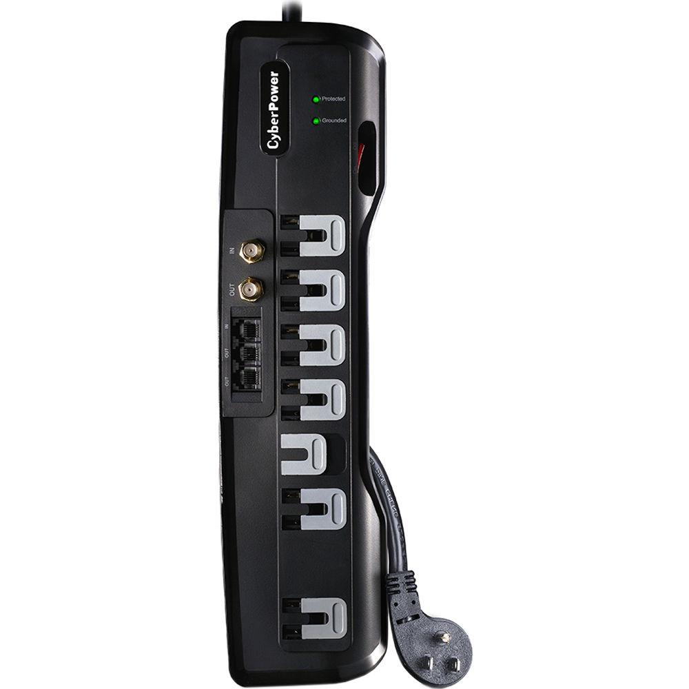 CyberPower CSHT706TC 7-Outlet Home Theater Surge Protector