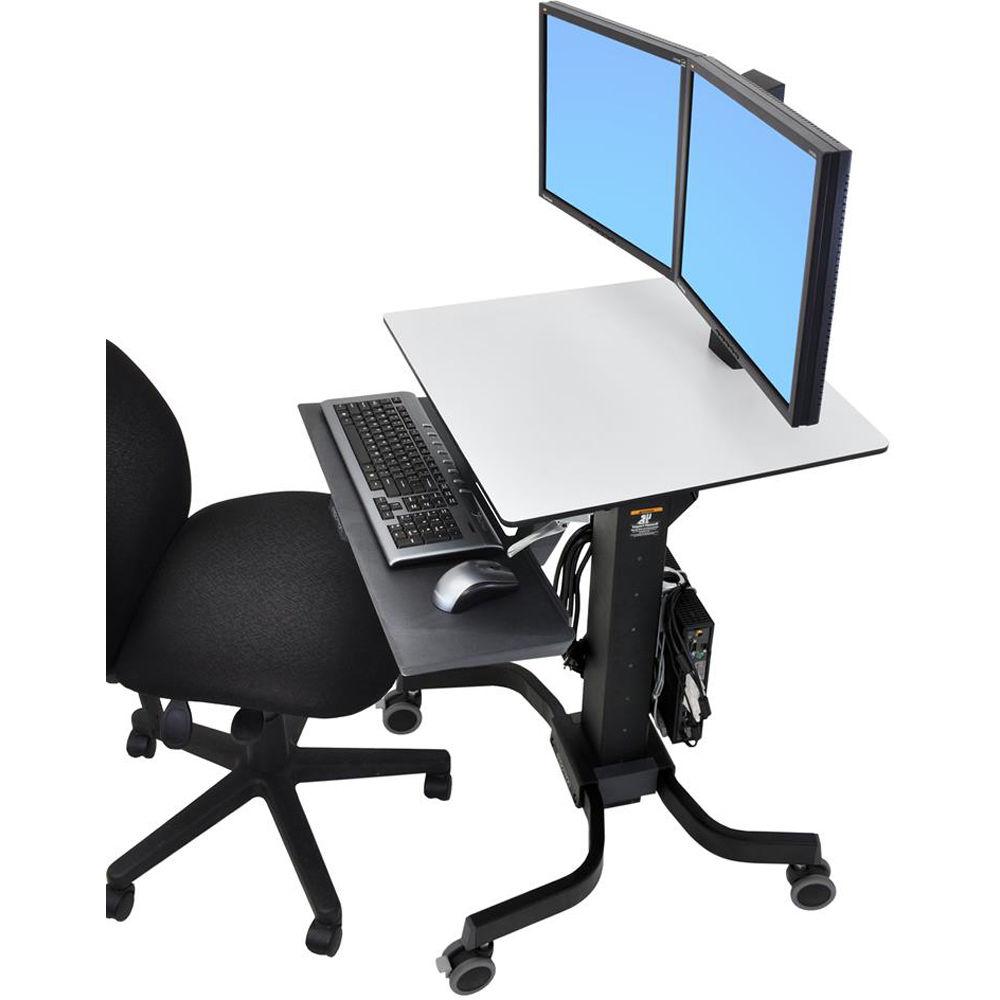 Ergotron WorkFit-C Dual Sit-Stand Workstation