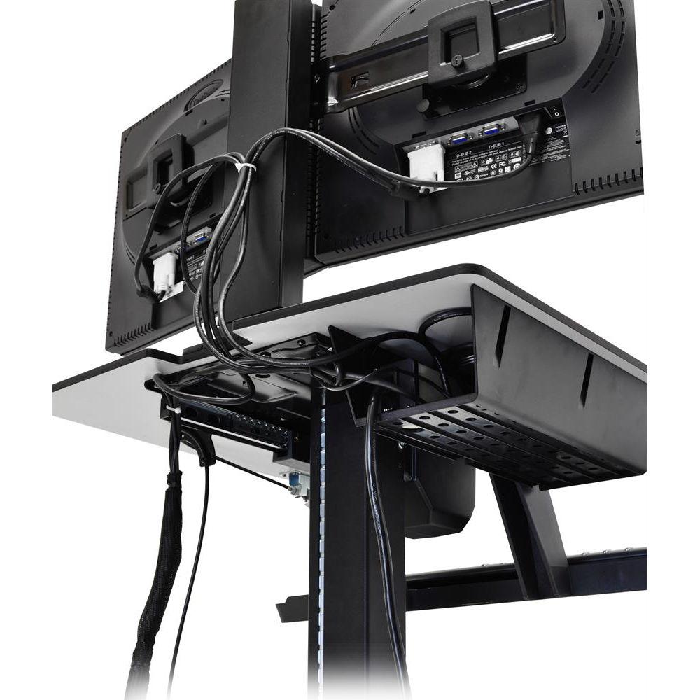 Ergotron WorkFit-C Dual Sit-Stand Workstation
