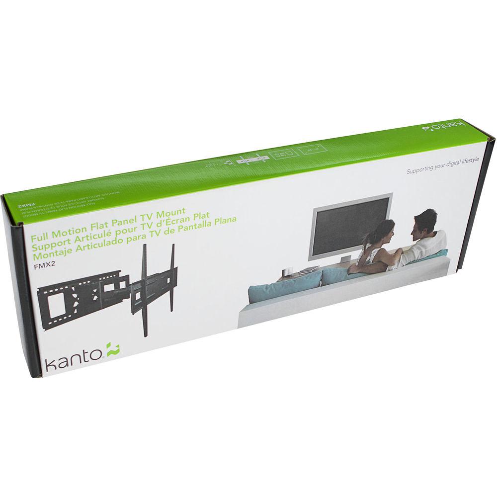 Kanto Living FMX2C Full Motion Wall Mount for 37 to 80" TVs