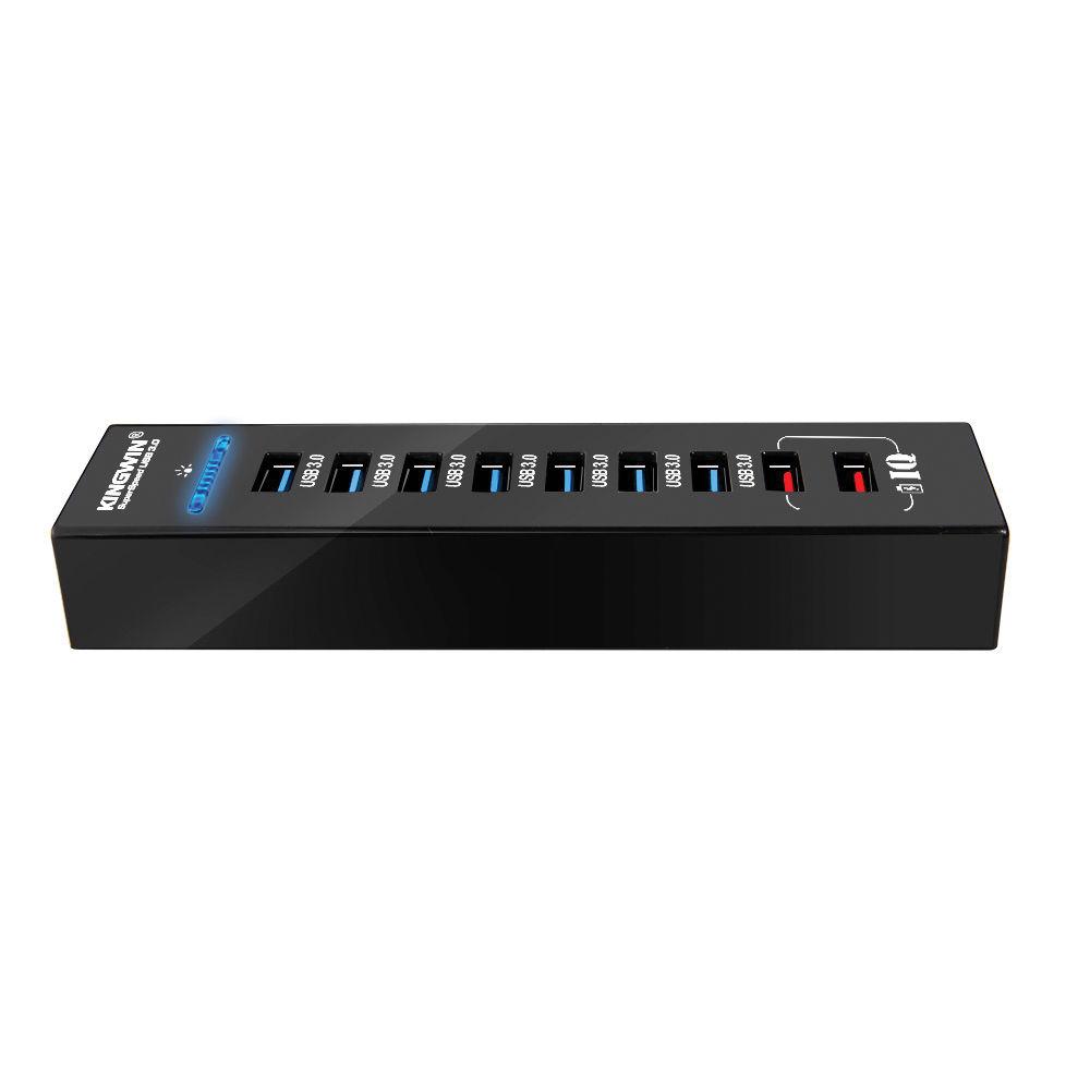 Kingwin KW-HUB-9U3 Multi-Port USB 3.1 Gen 1 Hub with IQ Charging Ports