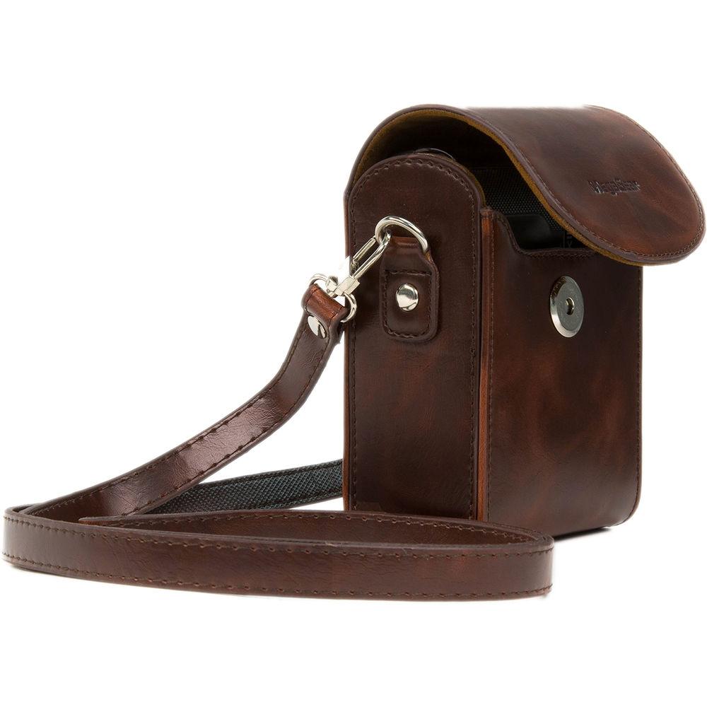 MegaGear Leather Camera Case for Canon PowerShot G7 X Mark II or Canon PowerShot G7 X