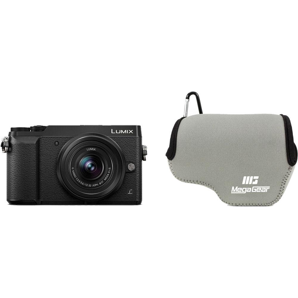 MegaGear Ultra-Light Neoprene Camera Case for LUMIX DMC-GX85K with 12-32mm