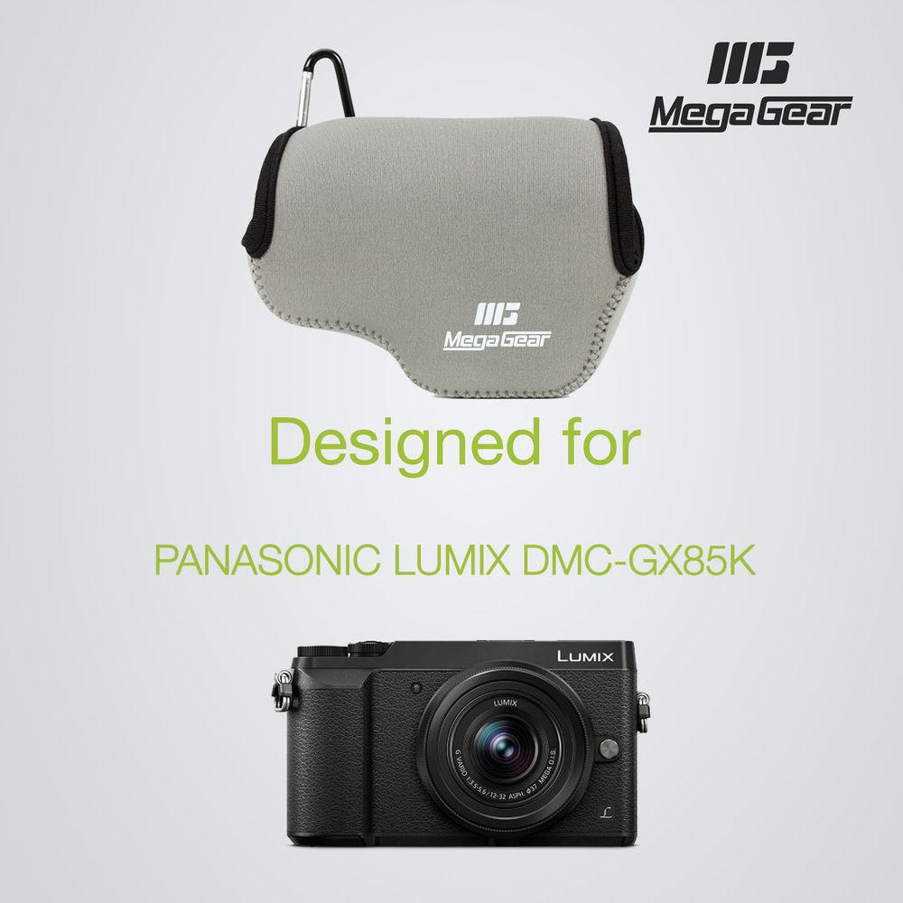 MegaGear Ultra-Light Neoprene Camera Case for LUMIX DMC-GX85K with 12-32mm