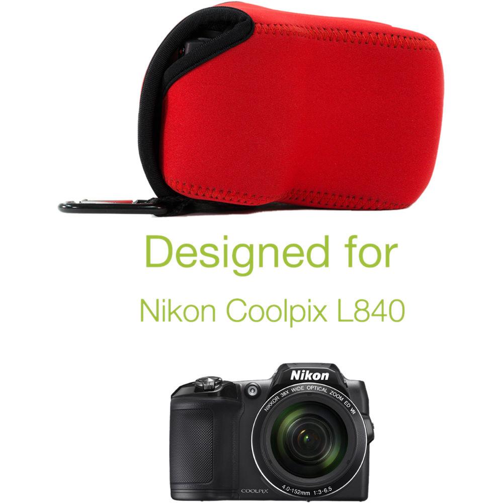 MegaGear Ultra-Light Neoprene Camera Case for Nikon Coolpix L840
