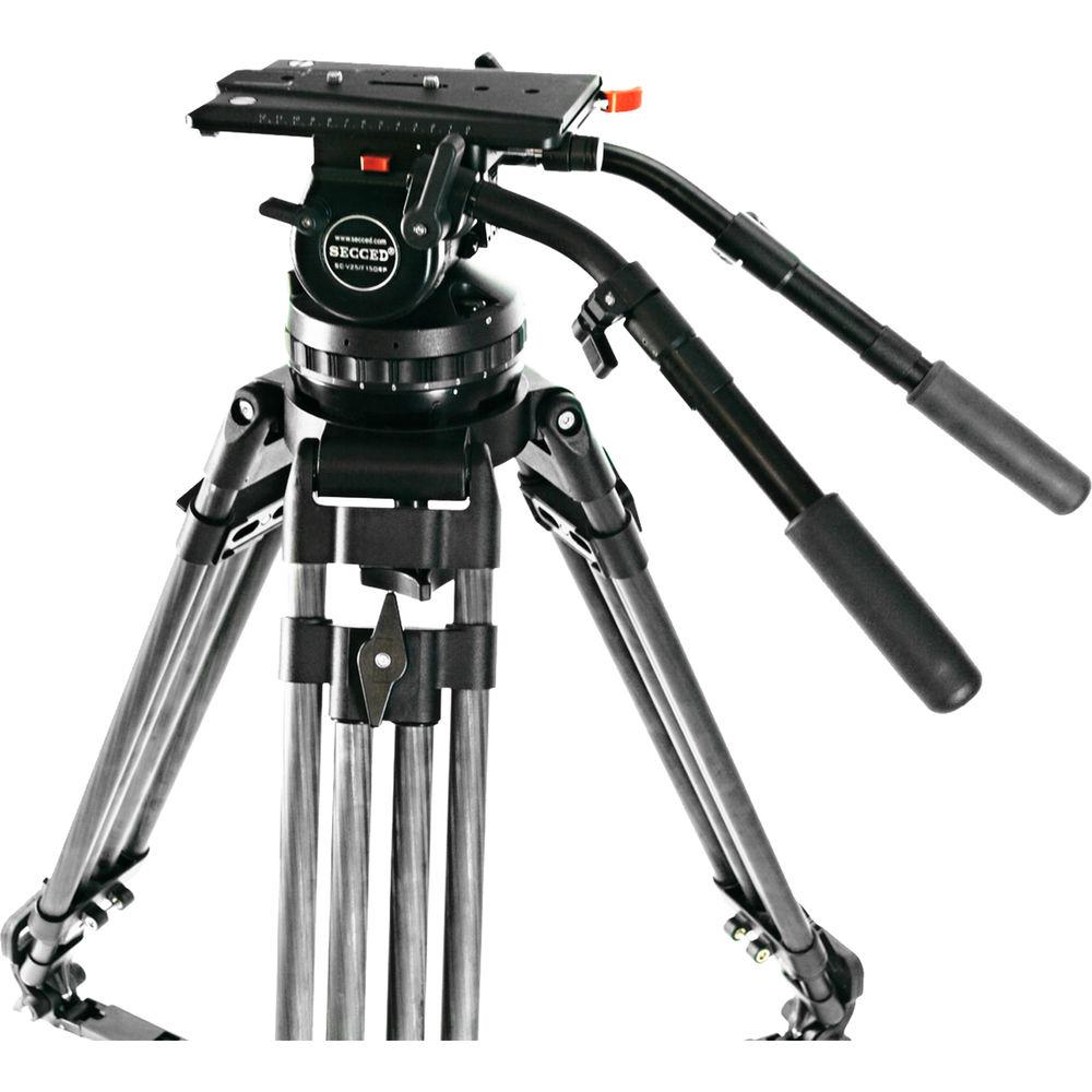 Secced Cinekit 5 Kit with Two-Stage Carbon Fiber Tripod & Fluid Head