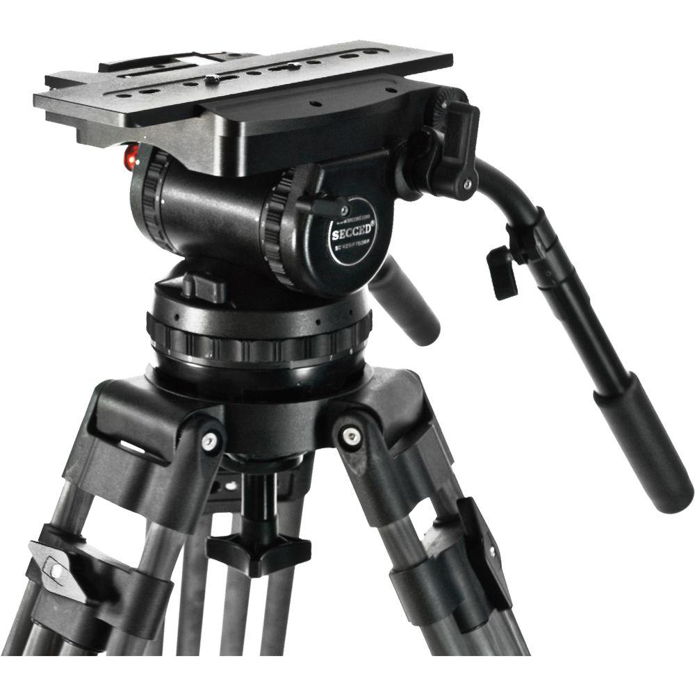 Secced Cinekit 5 Kit with Two-Stage Carbon Fiber Tripod & Fluid Head
