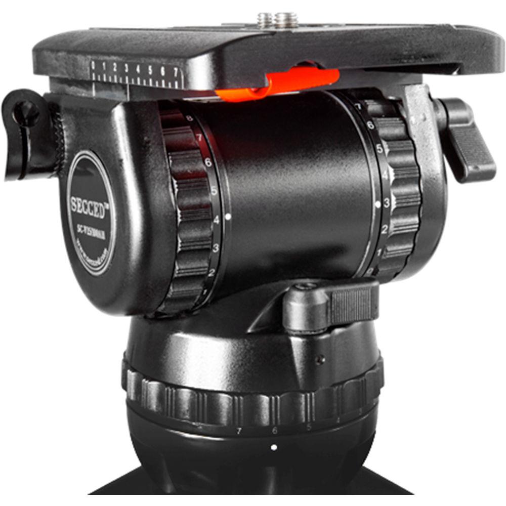 Secced Cinekit 6 Kit with Two-Stage Carbon Fiber Tripod & Fluid Head