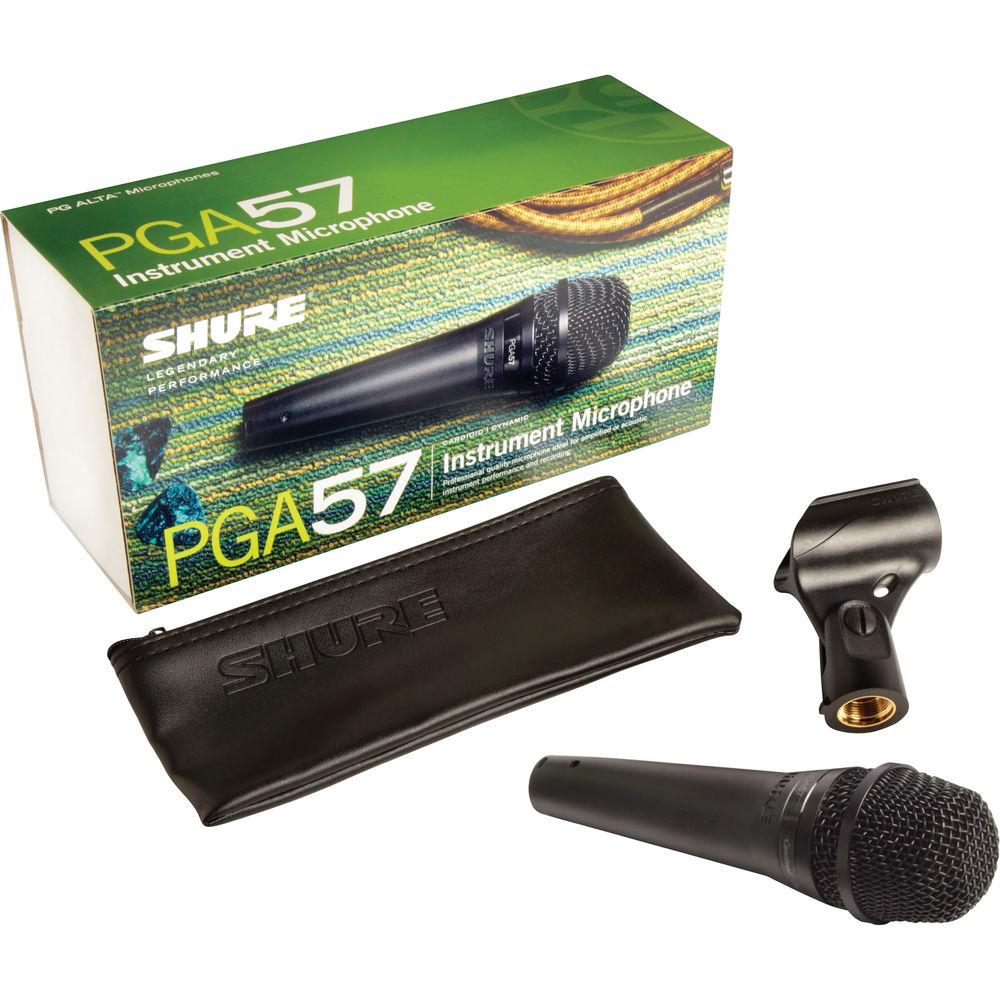 Shure PGA57-LC Cardioid Dynamic Instrument Microphone