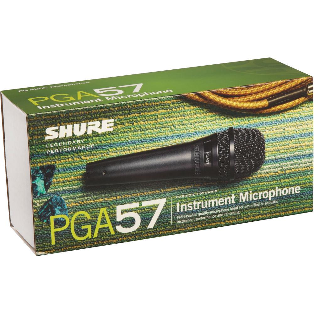 Shure PGA57-LC Cardioid Dynamic Instrument Microphone