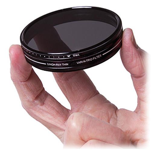 Singh-Ray 67mm Thin Vari-N-Trio Variable Neutral Density, Warming Circular Polarizer, and Color Intensifier Filter