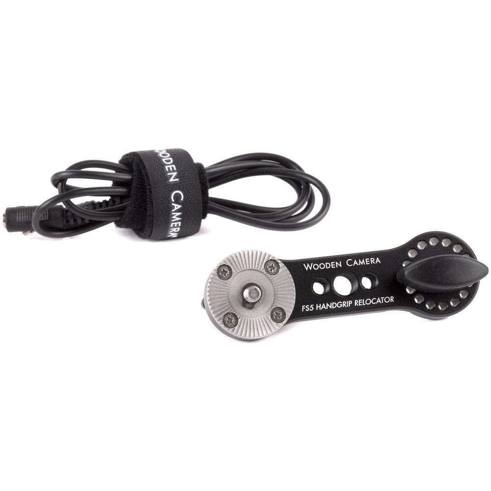 Wooden Camera Sony FS5 Handgrip Relocator with ARRI Rosette
