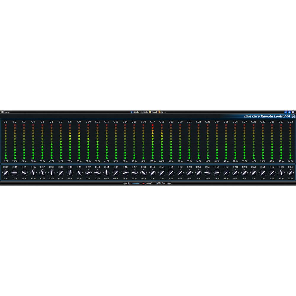 Blue Cat Audio Remote Control Software MIDI Controller